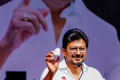 Tamil Nadu: Udhayanidhi's 'NEET Egg' And 'Muttai' Analogy At DMK's Campaign Against Medical Entrance Exam