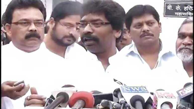 JMM leader Hemant Soren claims support of more than 41 MLAs