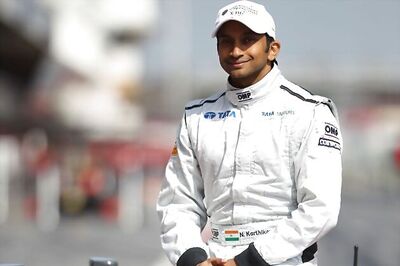 Double podium finish for Narain Karthikeyan in Auto GP